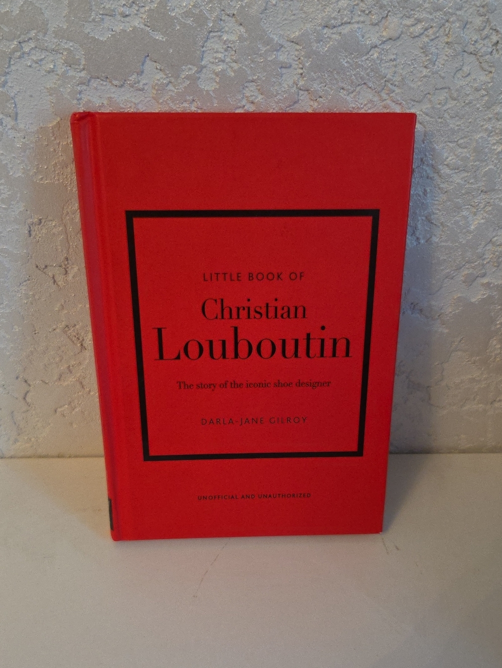 Christian Louboutin Little Book — Red Decorative Coffee Table Book